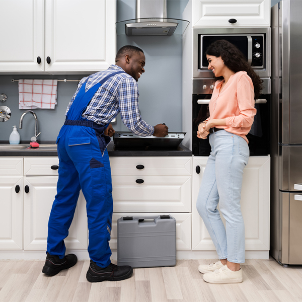 can you provide an estimate for cooktop repair before beginning any work in Brimfield Ohio